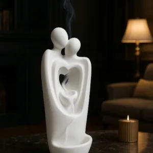 Sevgi Figürlü Tütsülük | Şelale Efektli Buhurdanlık